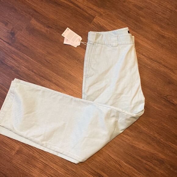 Obey Creeper High Waisted Straight Leg Trousers Size 31 - Picture 7 of 11